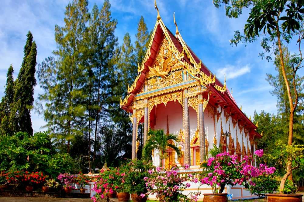 Spectacular Architecture of Wat Sri Sunthon, Phuket