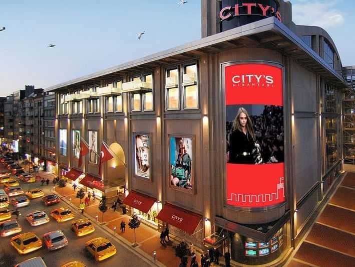 Exterior of City's Nisantasi Shopping Center at Istanbul