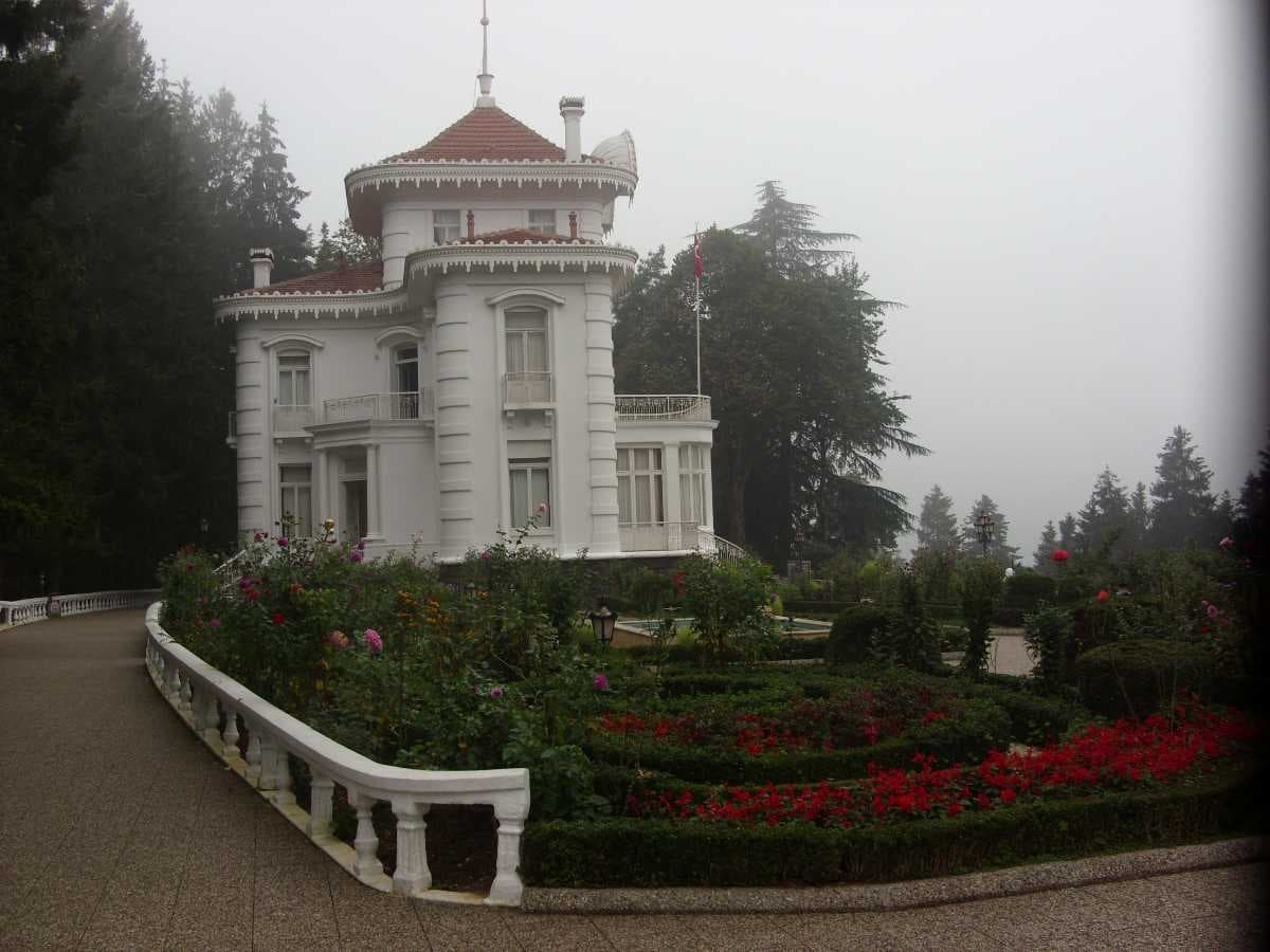 The historic Ataturk Pavilion in Trabzon