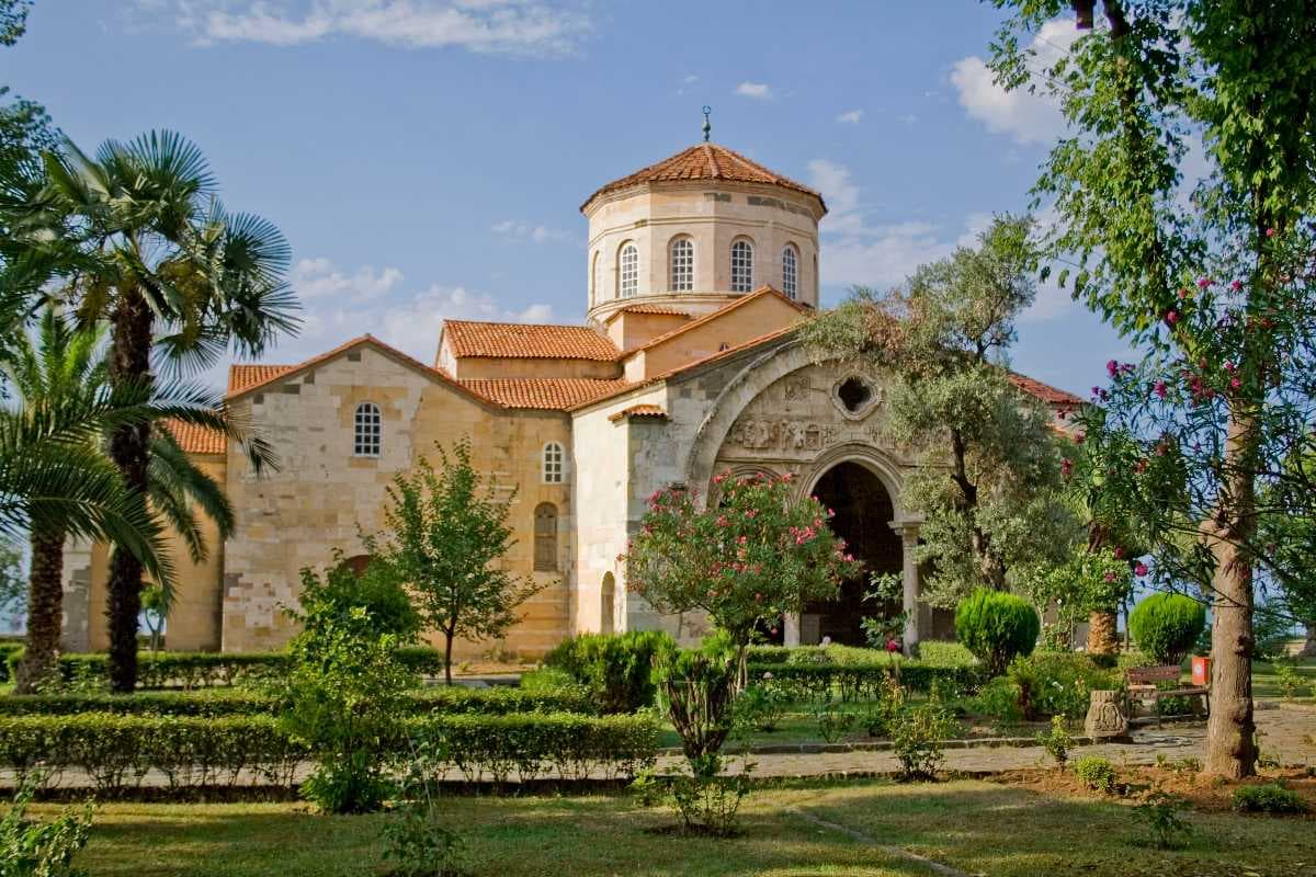 Trabzon's Hagia Sophia Museum with its picturesque garden
