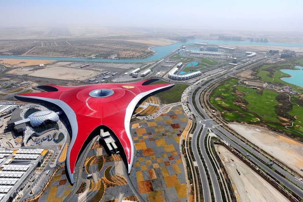 Ferrari World - Theme Park Attracting Many Tourists Every Year