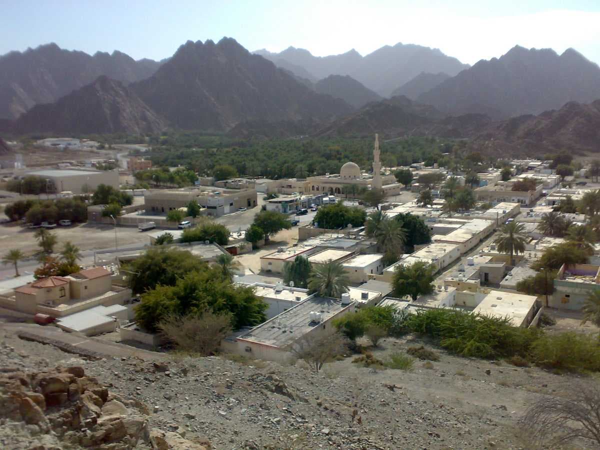 View of Mountain Town, Hatta