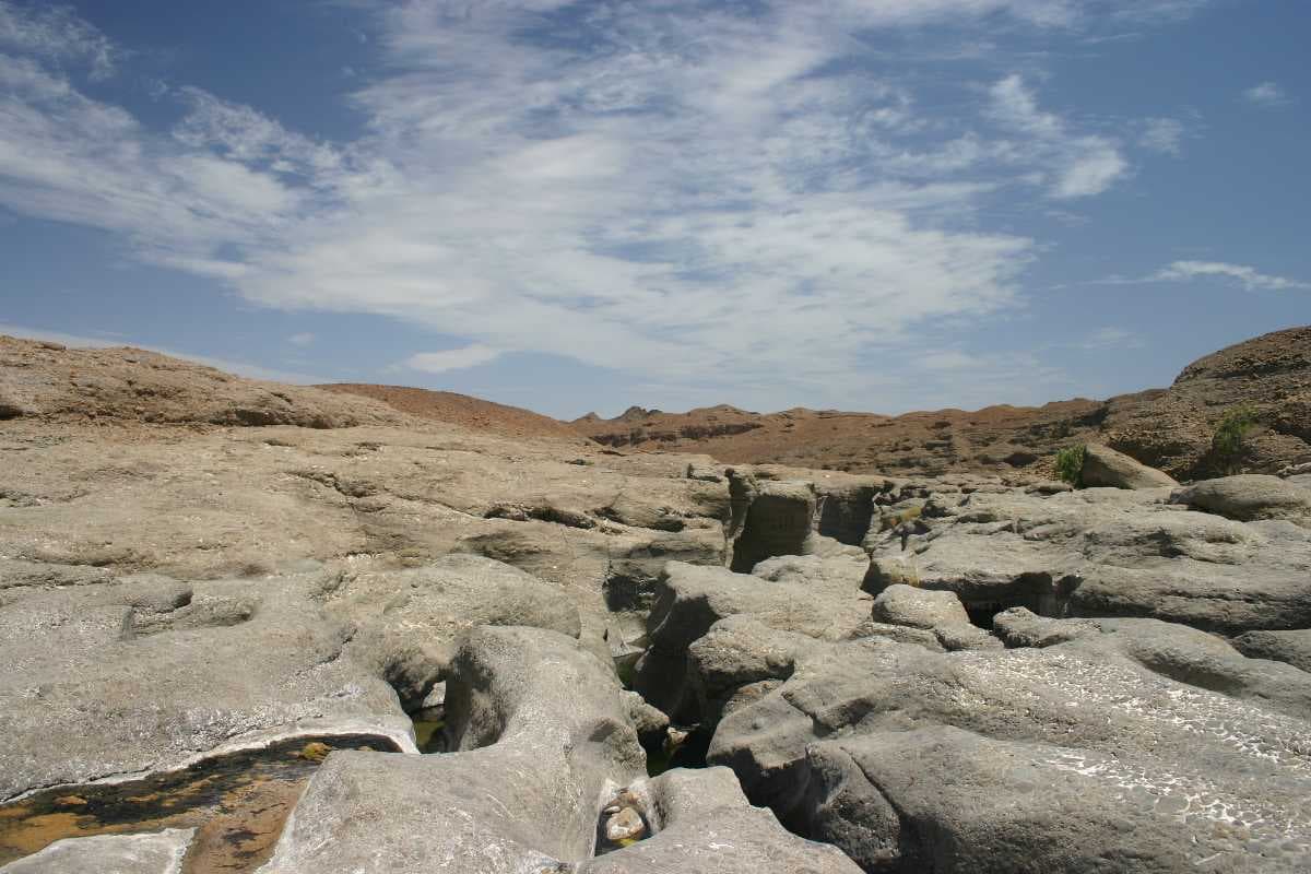 Scenic View of Hatta Rock Pools