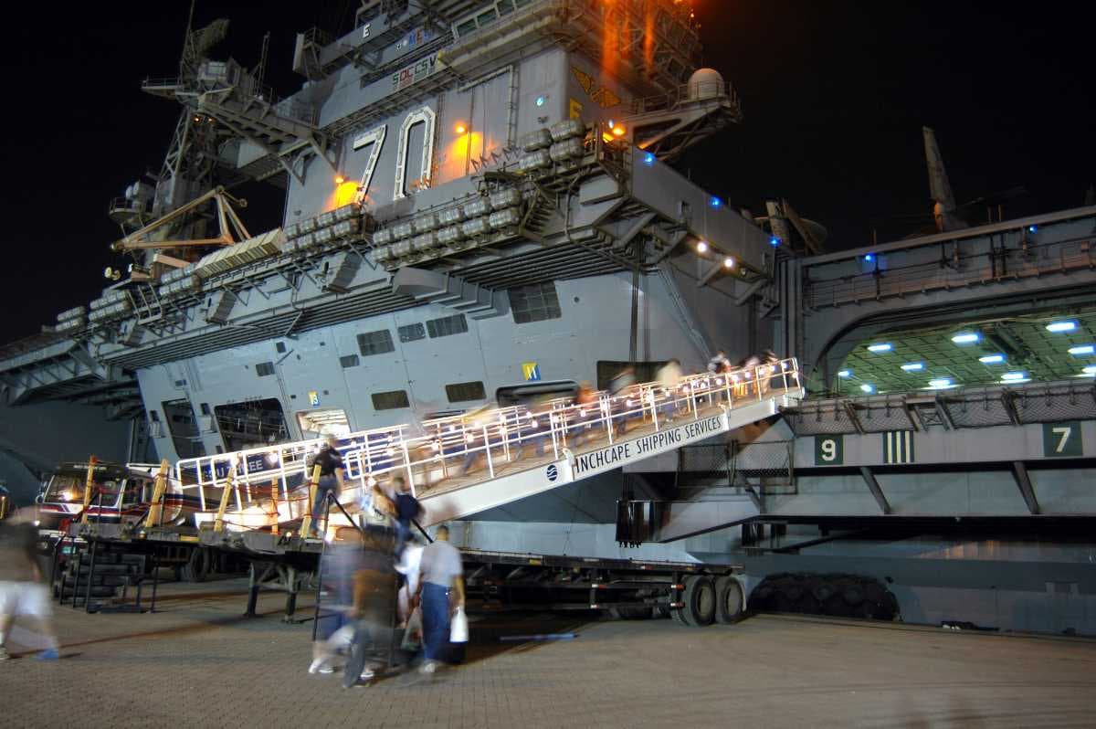 US Navy Ship - Most Frequently Found in Jebel Ali