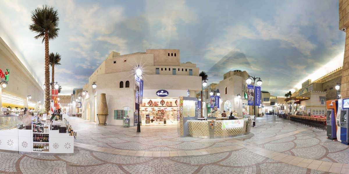 Colourful View of Ibn Battuta Mall Premises