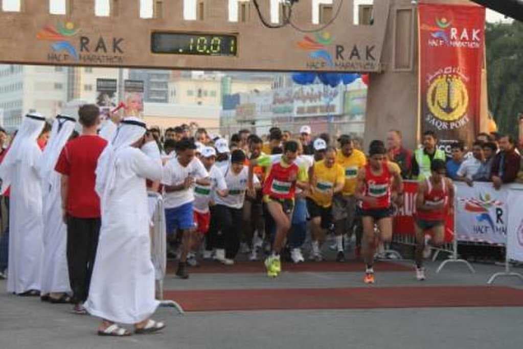 Participants of RAK Half Marathon 2011.