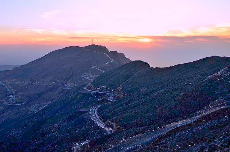 Winding Roads on Jebel Jais
