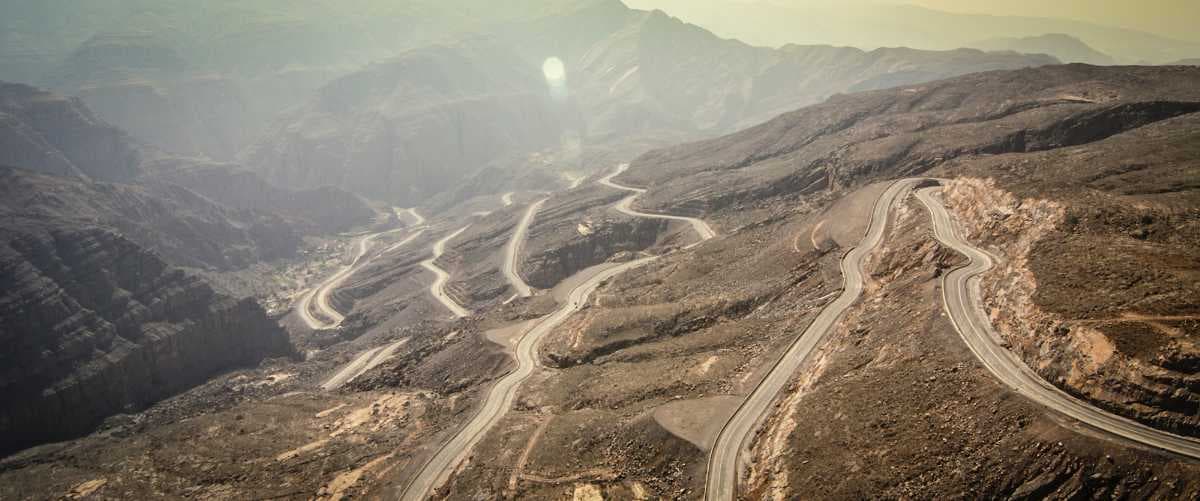Hairpins at Jebel Jais.