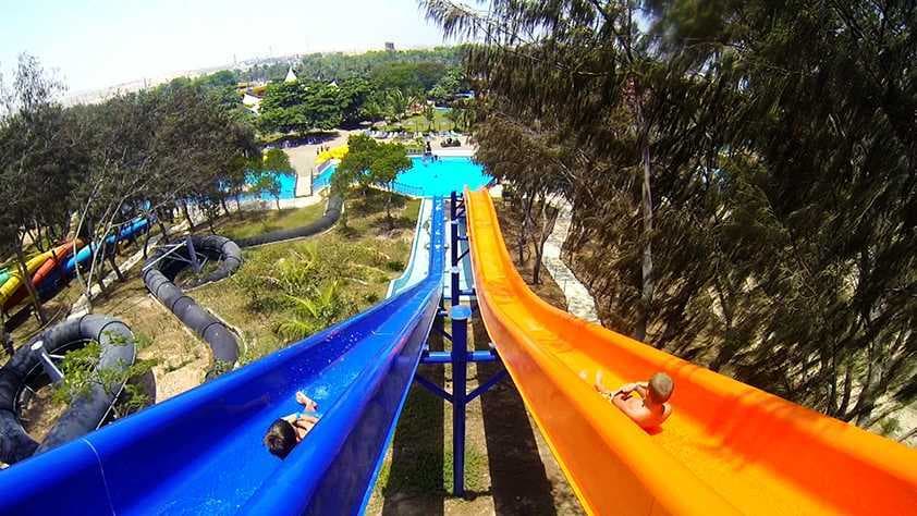 Dreamland Aqua Park is Spread Over An Area of 250,000 sq m