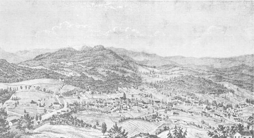 Asheville, 1854