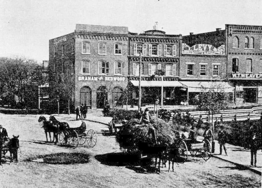 Downtown Asheville, 1888