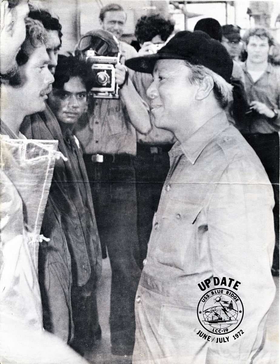 President Nguyen Van Thieu visits Blue Ridge, 28 June 1972