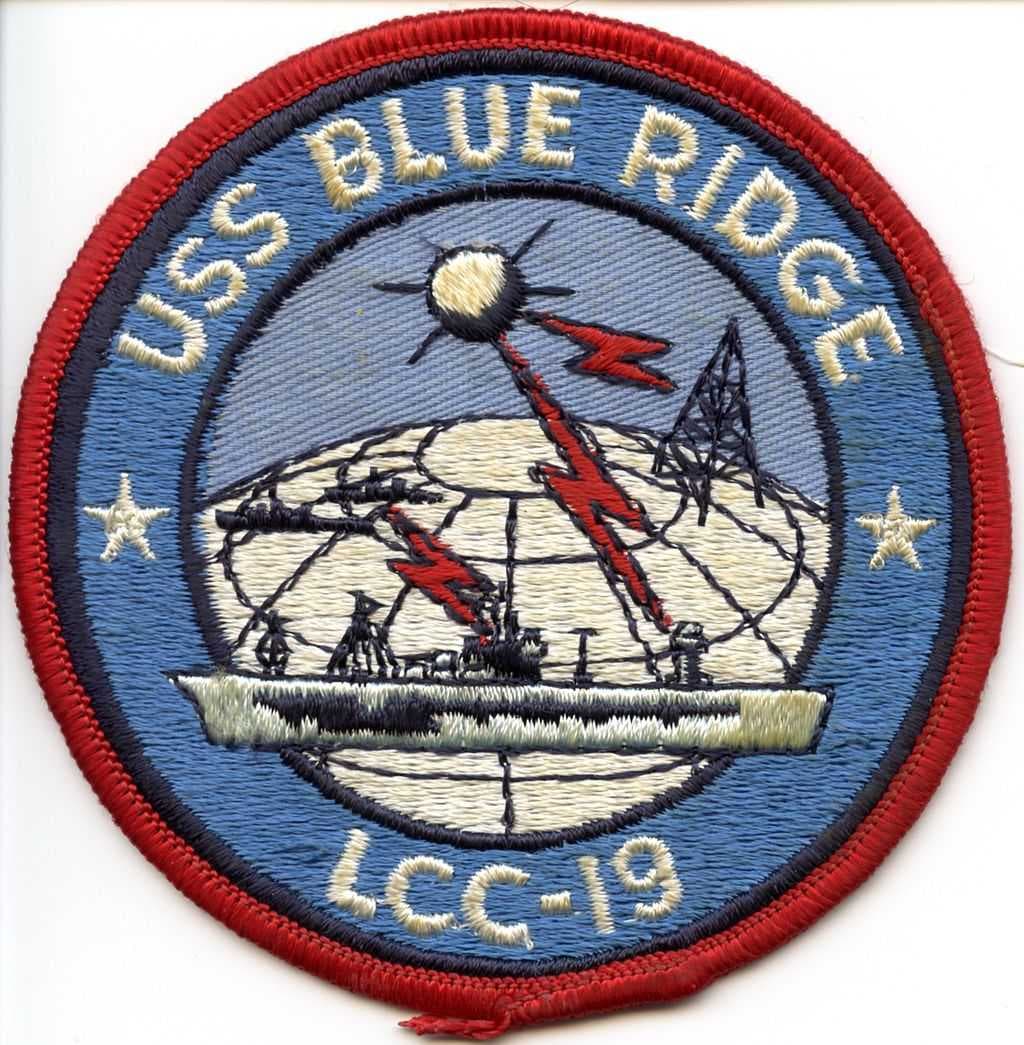 Ship's Jacket Badge. From the ship's store, 1971.