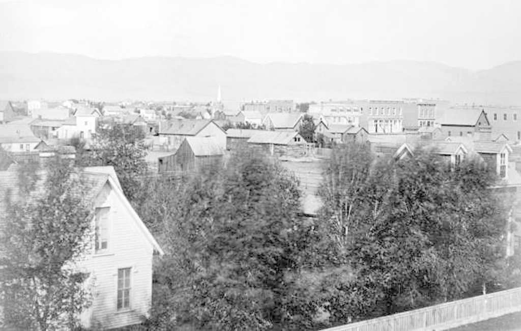 Fort Collins, facing west (1875)
