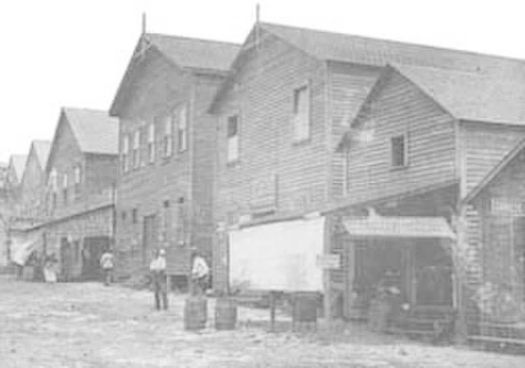 Approximately 400 men voted for Miamis incorporation in 1896 in the building to the left.