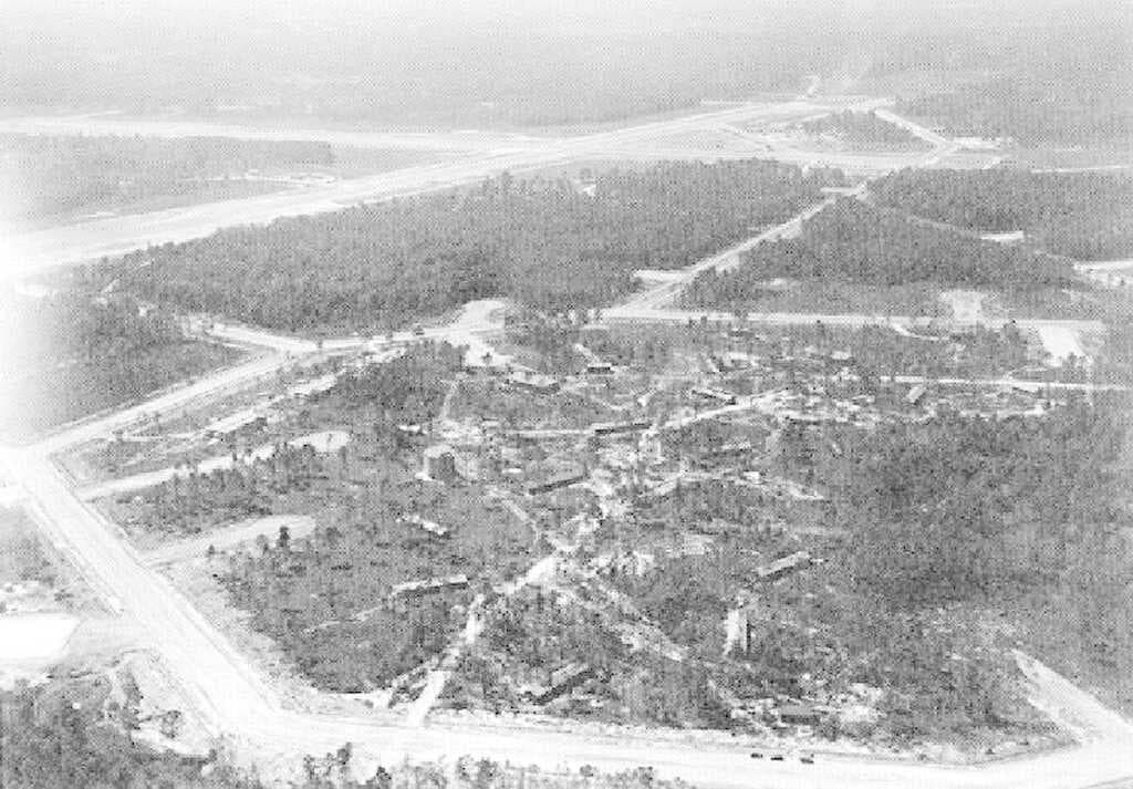Original Myrtle Beach Air Force Base during World War II