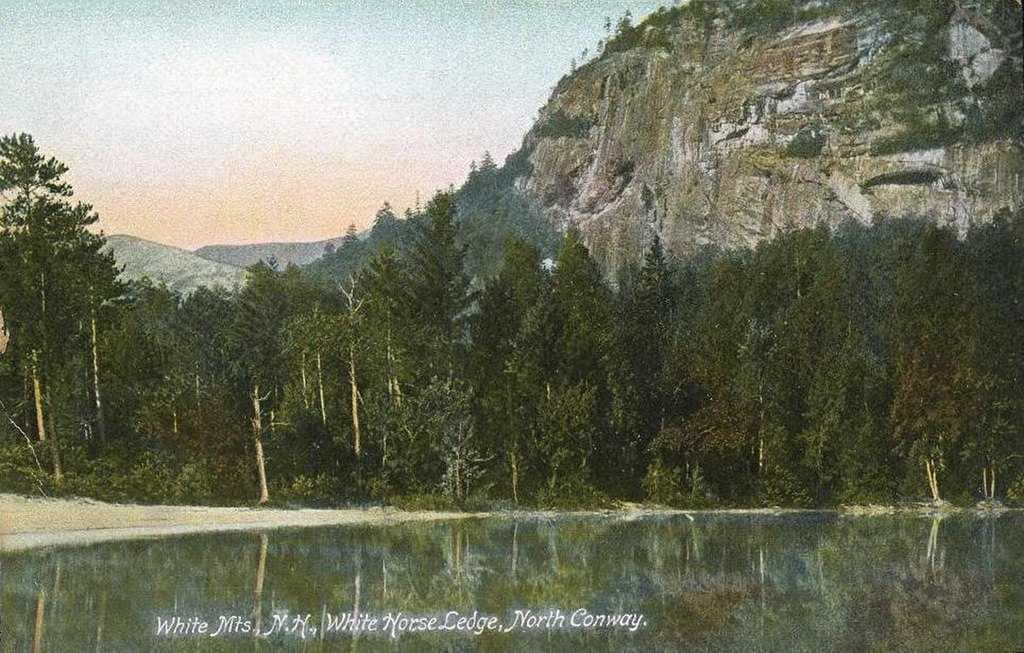 White Horse Ledge and Echo Lake c. 1908