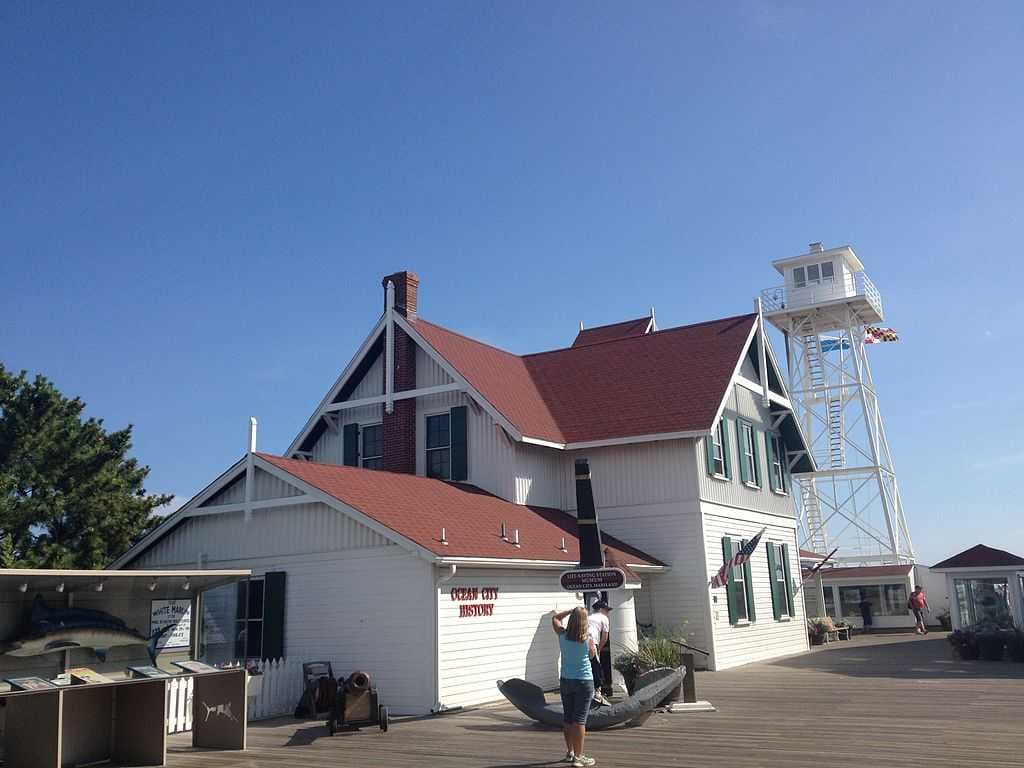 An Ocean City Life-Saving Station