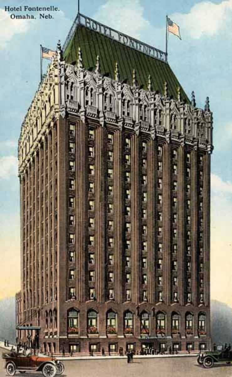 Hotel Fontenelle, formerly in downtown Omaha