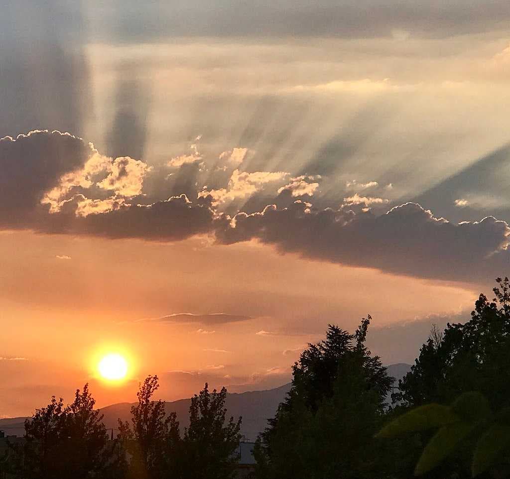 Sunset in Reno
