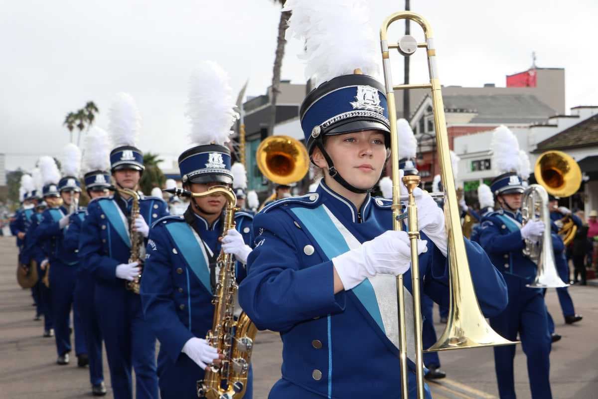 Performers at the La Jolla Christmas Parade