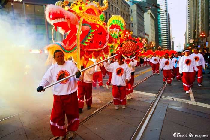 Chinese New Year Parade in San Francisco
