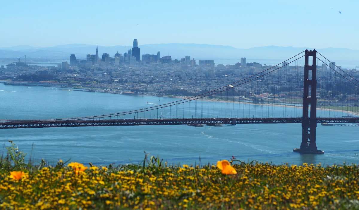 San Francisco view from Marin