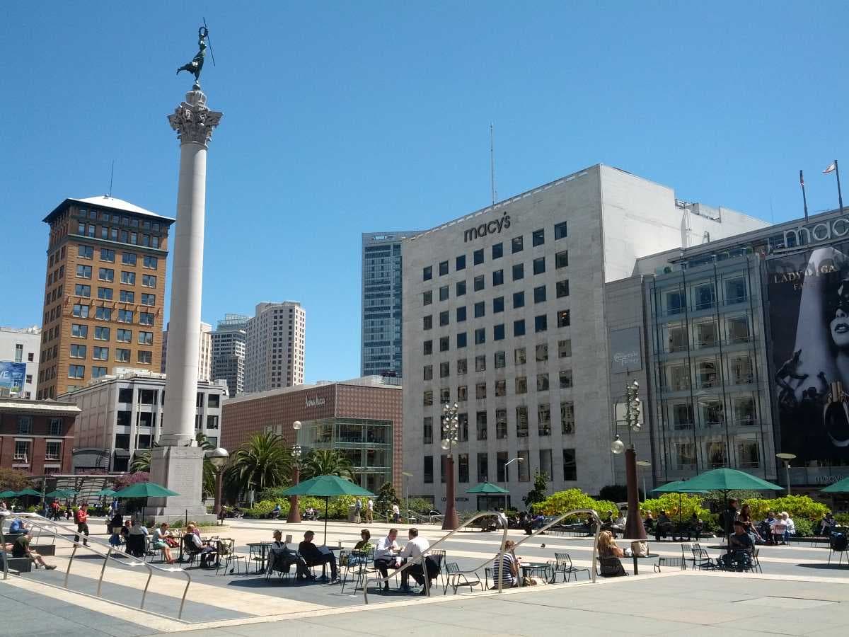 Union Square with Macy’s in the frame (Source)