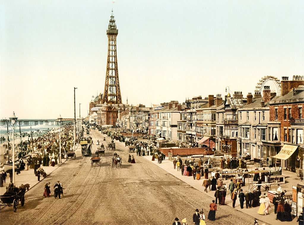 The Blackpool Promenade c. 1898