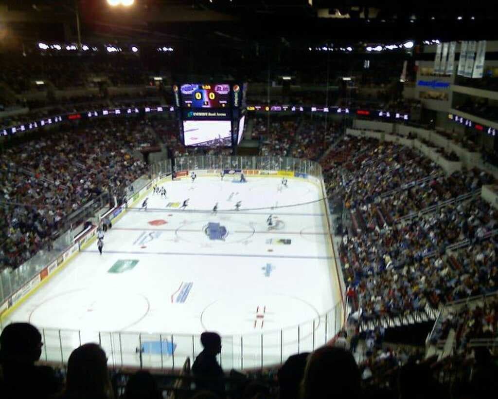 Intrust Bank Arena, home to the Wichita Thunder of the ECHL (2010)
