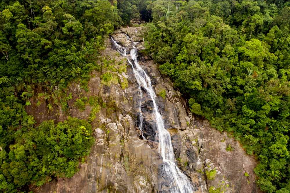 Waterfall in Bach Ma National Park