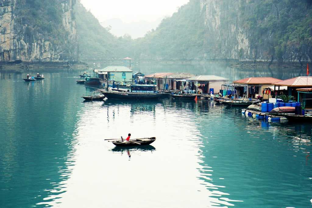 Vung Vien - Fishing Village Near Bai Tu Long Bay