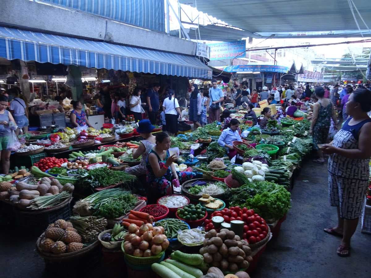 Con Market in Da Nang