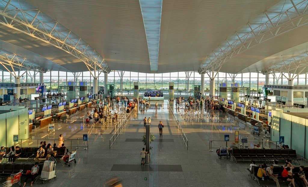 Inside International Terminal