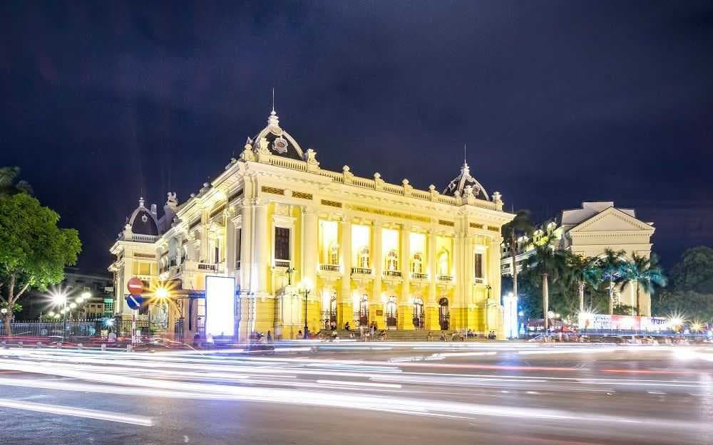 Exterior of Opera House Hanoi