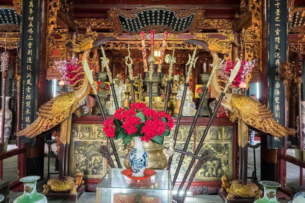 Quan Thanh Temple Altar