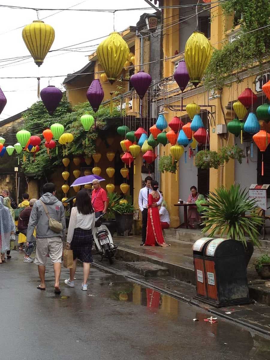 A souvenir store in Vietnam