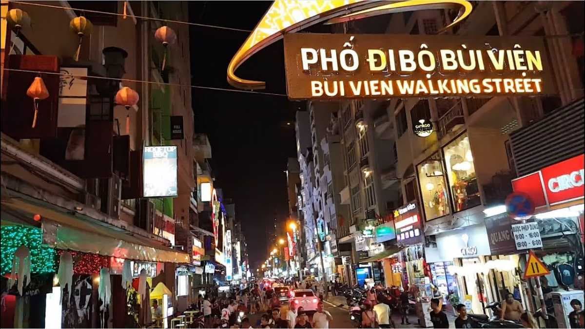 Bui Vien Walking Street travel image