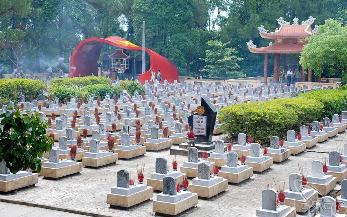 Truong Son National Cemetry in Dong Ha Vietnam