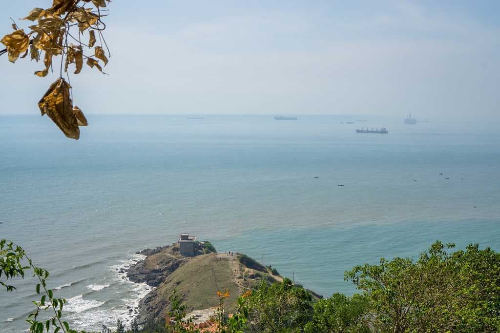 Sea View from Mountains in Vung Tau